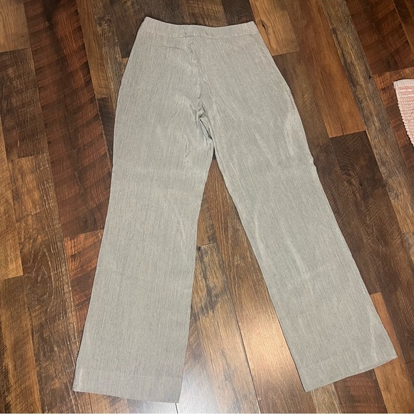 Akris wool and silk pin striped pants, size 10 - Picture 5 of 7